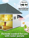 Сонячні підвісні світильники Intellame з дистанційним керуванням, підвісні світильники на сонячних батареях для внутрішнього, фото 2