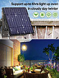 Сонячні підвісні світильники Intellame з дистанційним керуванням, підвісні світильники на сонячних батареях для внутрішнього, фото 4