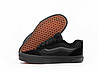 Зимові Кеди Vans Old Skool KNU Black Чорні Кросівки Ванс Олд Скул текстиль замш з хутром, фото 5