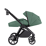 Коляска 2в1 Carrello Omega CRL-6540/1+адаптори, Nova Green, фото 6