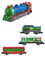 Залізниця BSQ Різдвяний Експрес 670 см, світло, 58 елементів Power Train, фото 4