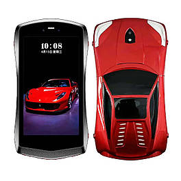7" Планшет у вигляді машинки 4G Kidiby K1 6/128 ГБ на Android 14. Ідеальний планшет дитині червоний
