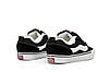 Зимові кеди Vans Knu Skool Black White Winter чорно-білі на хутрі Ванс КНУ замшеві, фото 11