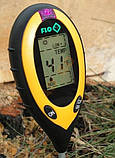 Професійний аналізатор ґрунту 4 в 1 FLO 89000, кислотність, вологість, освітленість, температура, Польща, фото 4