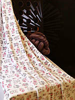 Плед дитячий Зайчики білий