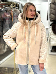 Жіноча куртка дублянка