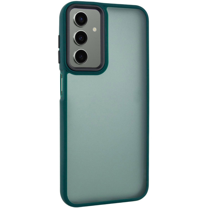 Двокомпонентний чохол TPU+PC Lyon frosted для Samsung Galaxy A16 5G | Green, фото 1