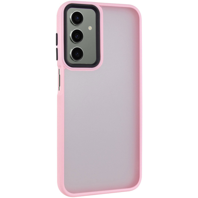 Двокомпонентний чохол TPU+PC Lyon frosted для Samsung Galaxy A16 5G | Pink, фото 1