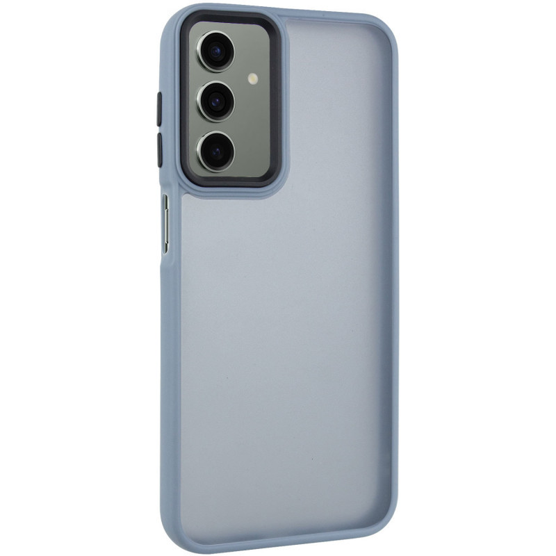 Двокомпонентний чохол TPU+PC Lyon frosted для Samsung Galaxy A16 5G | Sierra Blue, фото 1