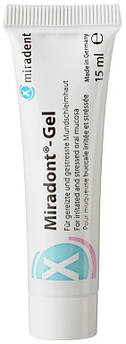 Гель для прискорення загоєння ран miradont gel мірадонт гель 15 мл. мірадент miradent