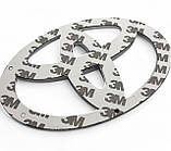 Емблема керма Toyota хром 65х45 мм (на скотчі), фото 3