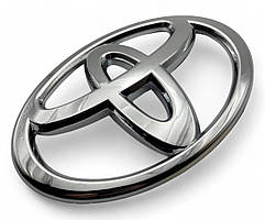 Емблема керма Toyota хром 65х45 мм (на скотчі)