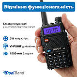 Рація Baofeng UV-5R MK2 + Шнурок Mirkit, фото 3