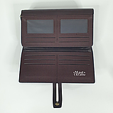 Чоловічий портмоне Baellerry Guero для зберігання карт, документів та грошей BA-2453-Brown, фото 9