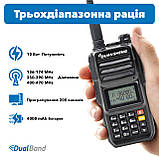 Рація професійна Quansheng TG-UV2 PLUS, UHF/ VHF, 10 Ватт, батарея 4000 мАг +Тангента Quansheng QS-4, фото 4