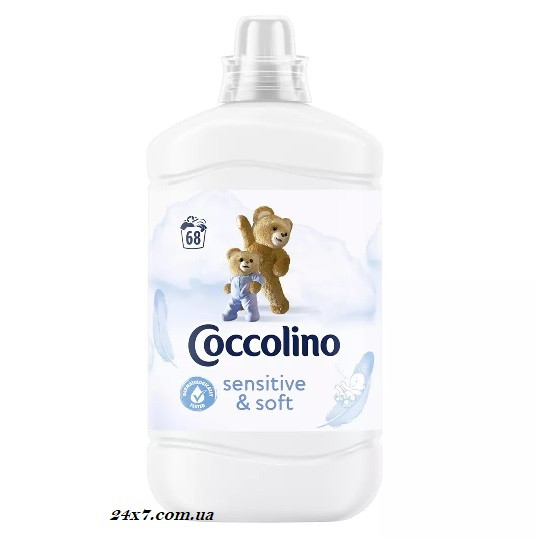 Ополіскувач для одягу Cocolino Sensetive & Soft 1700 мл 68 прань