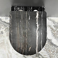 Підвісний унітаз VBI VULCANO BLACK ONYX, фото 3