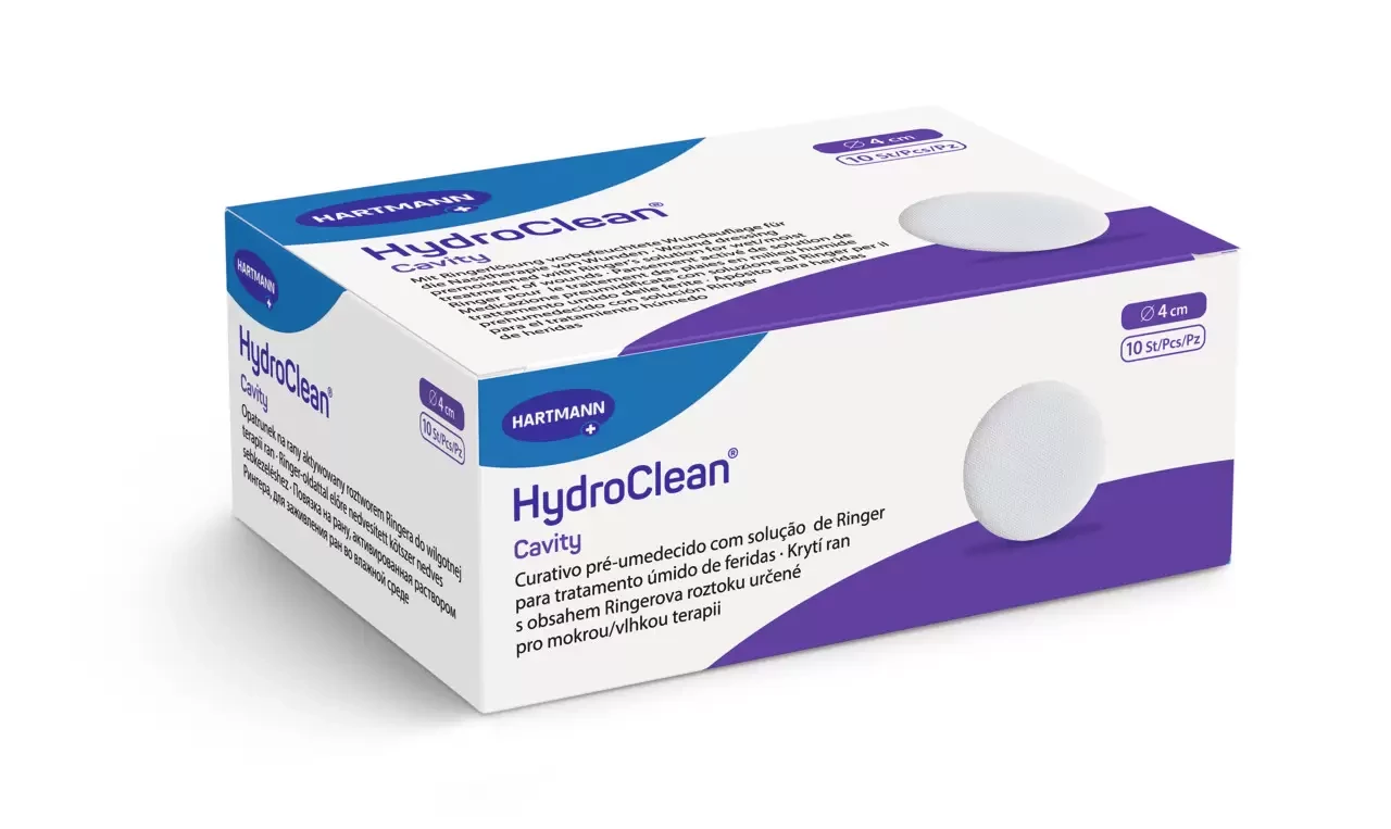 Гідроактивна абсорбуюча пов'язка HydroClean Cavity Ø 4 см 1шт
