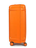 Набір валіз Франція (L M S-3шт) поліпропілен оранж/Airtex 645, фото 5