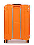 Набір валіз Франція (L M S-3шт) поліпропілен оранж/Airtex 645, фото 7