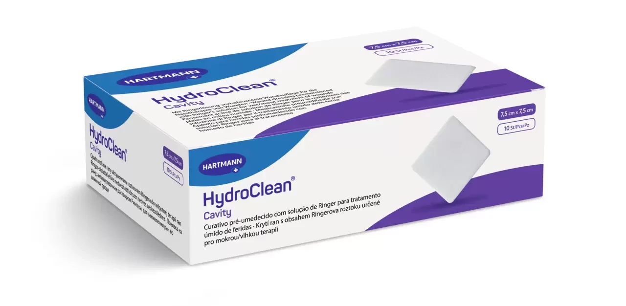 Гідроактивна абсорбуюча пов'язка HydroClean Cavity 7.5 х 7.5 см 1шт