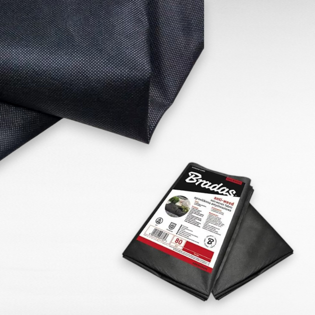 Агроволокно UV 80 г/м2 чорне 0,8 х10м Poland