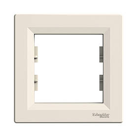 Schneider ASFORA Рамка 1-постова крем Asfora EPH5800123