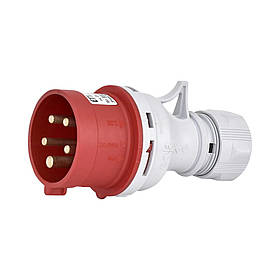 Вилка кабельна EV-1653 IP44 (16A, 400 V, 3P+N+PE) 4482018 ETI