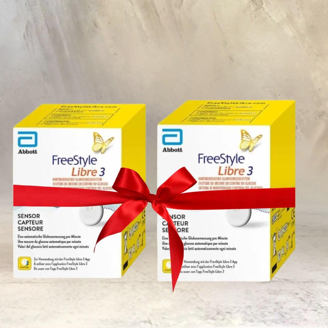 Акція! Сенсор FreeStyle Libre 3 система моніторнигу глюкози (ФріСтайл Лібре) (2 шт)