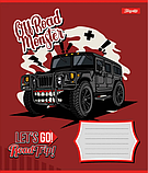 Зошити шкільні кольорові в косу лінію 12 аркушів 1Вересня Road trip 767206 Зошит шкільний 12 аркушів коса лінія, фото 6
