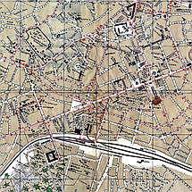 Плакат "План міста Києва 1913 року", 60×76см, фото 2