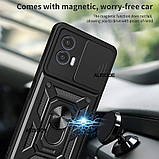 Ударостійкий чохол Camshield Serge Ring for Magnet для Motorola Moto G53, фото 6