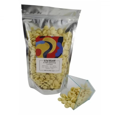 Бельгійський Білий шоколад Barry Callebaut Velvet 1 кг, 33,1 % какао