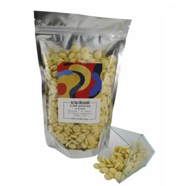 Бельгійський Білий шоколад Barry Callebaut Velvet 100 гр. 33,1% какао, фото 1