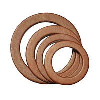 Прокладка біконіт для чавунної американки 25 мм 1 дюйм 45 х 32 х 2,2 мм