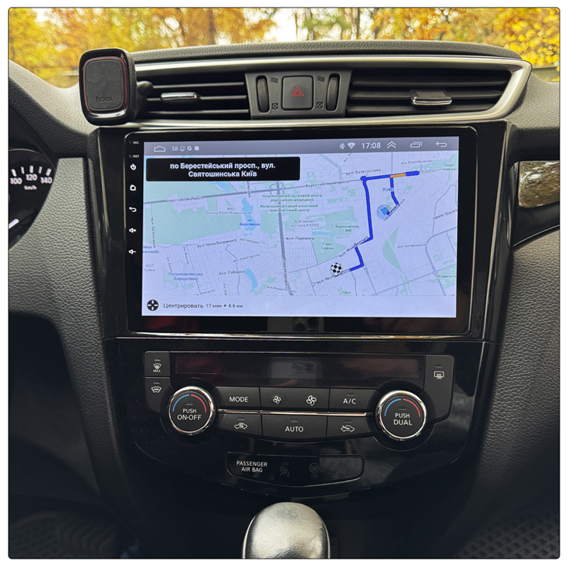 Al Штатна магнітола для Nissan Qashqai II Рестайлінг 2017-н.в. екран 10" 4/64Gb CarPlay 4G Wi-Fi GPS Prime