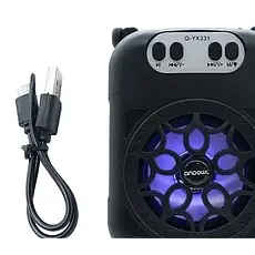 Портативна колонка Bluetooth Q-YX331 бездротова блютуз акустична система, фото 4