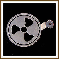 Трафарет маленький діаметр 7,4 см Пропелер