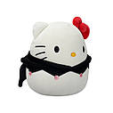 М'яка іграшка Squishmallows Hello Kitty - Хелоу Кітті в образі Куромі (20 cm) SQSN00388, фото 6