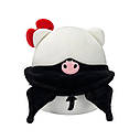 М'яка іграшка Squishmallows Hello Kitty - Хелоу Кітті в образі Куромі (20 cm) SQSN00388, фото 9
