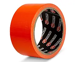 Скотч армований polax, клейка стрічка помаранчева 50 мм х 10 м