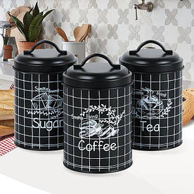 Набір для спецій 3 предмети Maestro MR-1774-3CS «Simple Living»