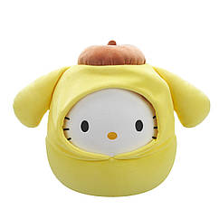 М'яка іграшка Squishmallows Hello Kitty - Хелоу Кітті в образі Помпомпурін (20 cm) SQSN00387