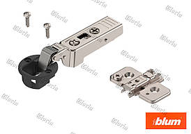 Завіса напівнакладна Blum Clip-Top mini для скла 75T4200