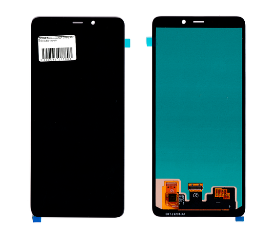 Дисплей Samsung A920F Galaxy A9 2018 OLED чорний, фото 1