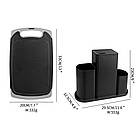 Набір кухонного приладдя (20 предметів), Чорний / Кухонний набір / Приладдя для кухні, фото 9