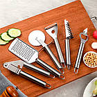 Набір кухонного приладдя (20 предметів), Чорний / Кухонний набір / Приладдя для кухні, фото 2