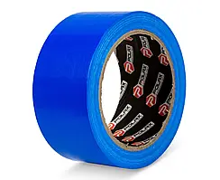 Скотч армований polax, клейка стрічка синя 50 мм х 25 м