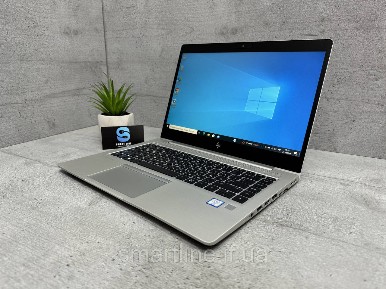 Алюмінієвий ноутбук Hp Хп 840 G5 i7-8650u 256gb ssd 14" FullHD ips 8gb ddr4, фото 1