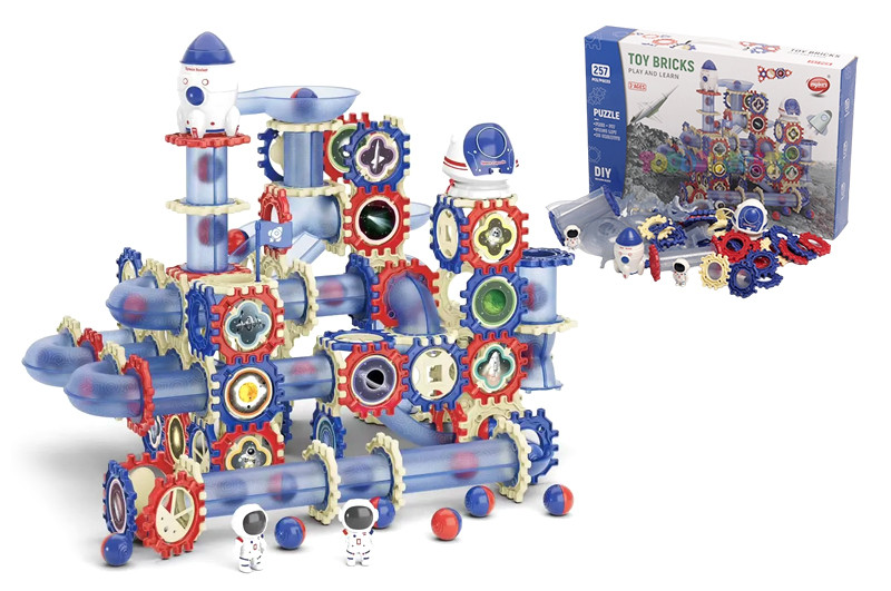 Конструктор трек з кульками GY555-29, 257 дет